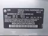 BMW 328I WBA3A5G56FNS88429 снимка