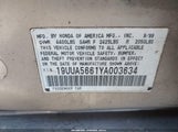 Acura Tl 3.2 19UUA5661YA003634 снимка