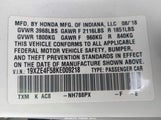 Honda Insight Ex 19XZE4F58KE009218 снимка