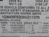 Chevrolet Traverse Ls 1GNKRFED3HJ311075 снимка