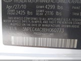 Hyundai Sonata Limited 5NPEC4AC8BH060773 снимка
