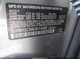 BMW X3 xDrive28I 5UXWX9C58E0D14988 снимка