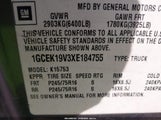 Chevrolet Silverado 1GCEK19V3XE184755 снимка