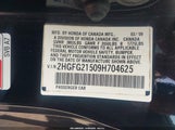 Honda Civic Si 2HGFG21509H704625 снимка