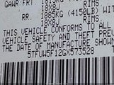 Toyota Tundra Sr5 5.7L V8 5TFUW5F12GX573528 снимка