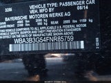 BMW 328I xDrive WBA3B3G54FNR85759 снимка