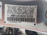 Honda Civic Hybrid JHMFA362X8S016206 снимка