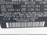 Hyundai Sonata Hybrid Blue KMHL24JJ1TA135875 photo