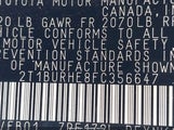 Toyota Corolla Le 2T1BURHE8FC356647 снимка