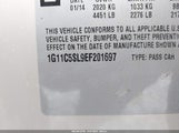 Chevrolet Malibu 1Lt 1G11C5SL9EF201697 снимка