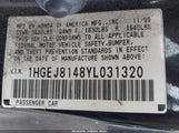Honda Civic Ex 1HGEJ8148YL031320 снимка