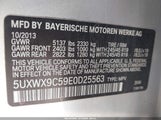 BMW X3 xDrive28I 5UXWX9C59E0D25563 снимка