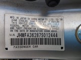 Honda Civic Hybrid JHMFA36287S012444 снимка