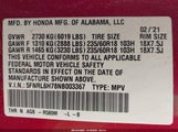 Honda Odyssey Ex-L 5FNRL6H78NB003367 снимка