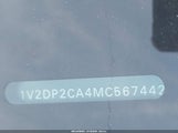 Volkswagen Atlas 2.0T Se 1V2DP2CA4MC567442 снимка