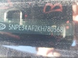 Hyundai Sonata Sport 5NPE34AF2KH780368 снимка