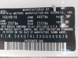Kia Optima Lx 5XXGT4L3XGG049878 снимка