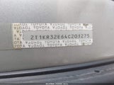 Toyota Matrix Xr 2T1KR32E64C201275 снимка