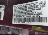 Honda Cr-V Ex-L 5J6RM4H74CL029406 снимка