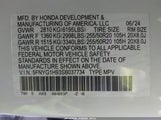 Honda Pilot Black Edition 5FNYG1H93SB037734 снимка