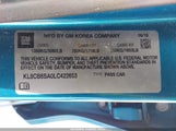 Chevrolet Spark Fwd Ls Automatic KL8CB6SA0LC422653 снимка