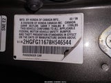 Honda Civic Lx 2HGFG11678H546544 снимка