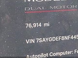 Tesla Model Y Performance Dual Motor All-Wheel Drive 7SAYGDEF8NF445617 снимка