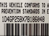 Dodge Caravan Se 1D4GP25BX7B186048 photo