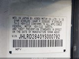 Honda Cr-V Lx JHLRD2840YS000792 снимка