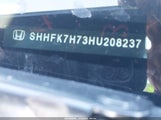 Honda Civic Ex-L SHHFK7H73HU208237 снимка