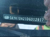 Kia Sorento Lx V6 5XYKTDA21DG312917 снимка