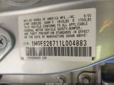 Honda Civic Ex 1HGES26711L004883 снимка