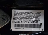 Honda Civic Lx 2HGES15525H521364 снимка