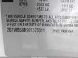 Chevrolet Impala Ls 2G1WB58K981376311 снимка