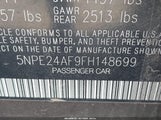 Hyundai Sonata Se 5NPE24AF9FH148699 снимка