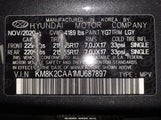 Hyundai Kona Sel KM8K2CAA1MU687897 снимка