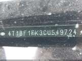 Toyota Camry Se 4T1BF1FK3CU549724 снимка