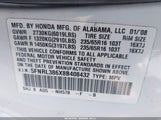 Honda Odyssey Ex-L 5FNRL386X8B408432 снимка