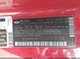 Mini Cooper S WMWMF735X8TV37918 снимка