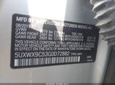 BMW X3 xDrive28I 5UXWX9C53G0D72882 снимка