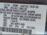 Ford Fiesta Se 3FADP4BJ2GM206816 снимка