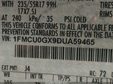 Ford Escape Se 1FMCU0GX9DUA59465 снимка