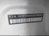 Kia Sorento Lx 5XYKTDA63CG196685 fotografie