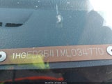 Honda Civic Dx 1HGED3541ML034770 снимка
