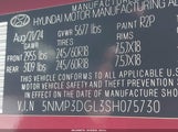 Hyundai Santa Fe Xrt 5NMP3DGL3SH075730 снимка