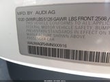 Audi A5 Cabriolet Premium Plus 45 Tfsi Quattro S Tronic WAUWAGF54MN000916 снимка