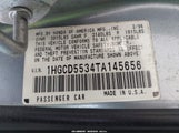 Honda Accord Lx/Ex 1HGCD5534TA145656 снимка