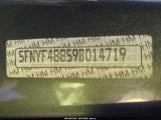 Honda Pilot Touring 5FNYF48859B014719 снимка
