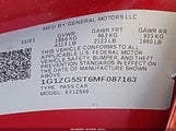 Chevrolet Malibu Fwd Rs 1G1ZG5ST6MF087163 снимка