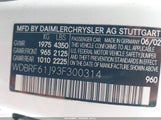 Mercedes-Benz C 240 WDBRF61J93F300314 снимка